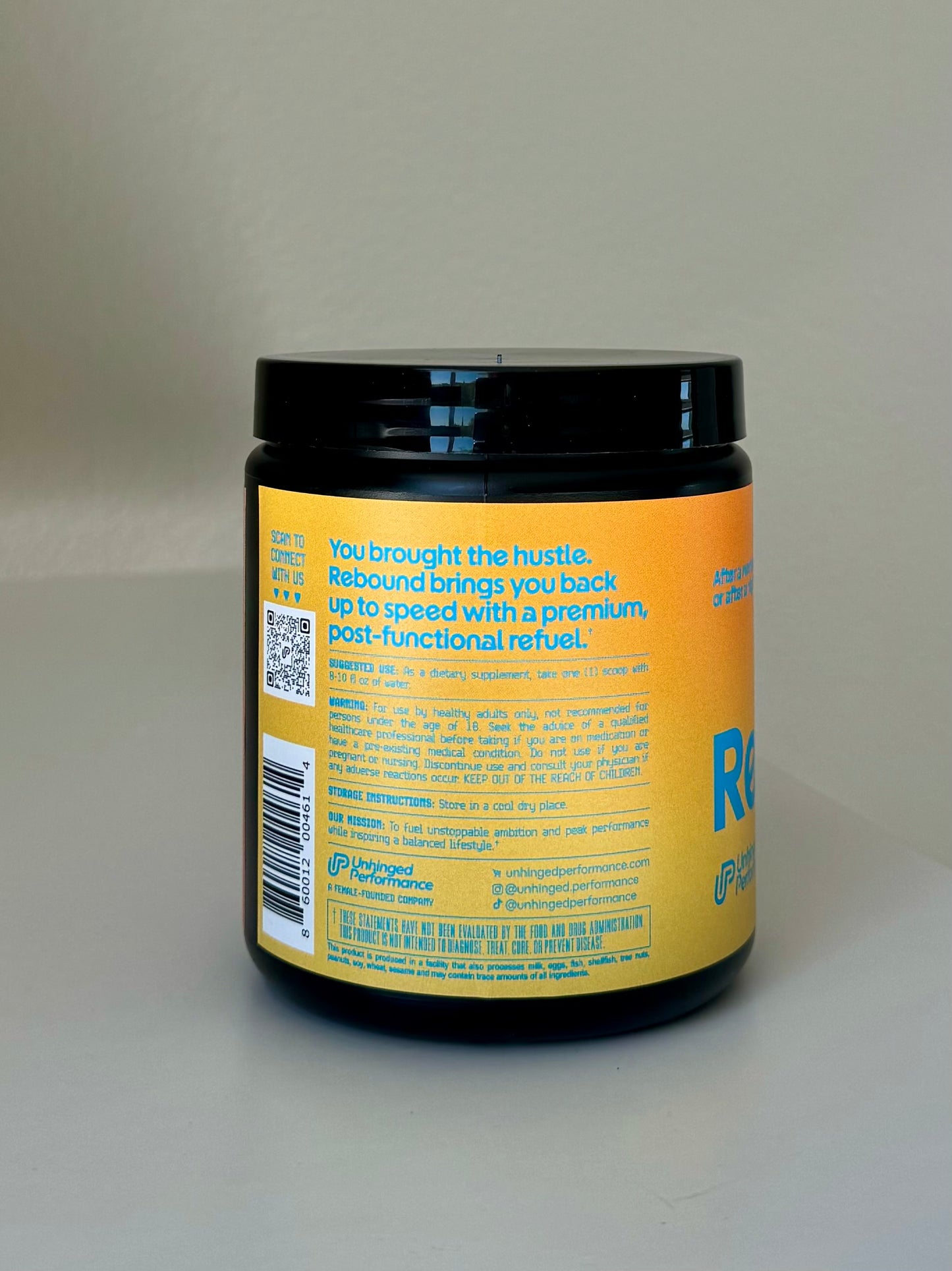 Rebound (Post-Functional Supplement), Mango Peach Fizz, 30 Servings